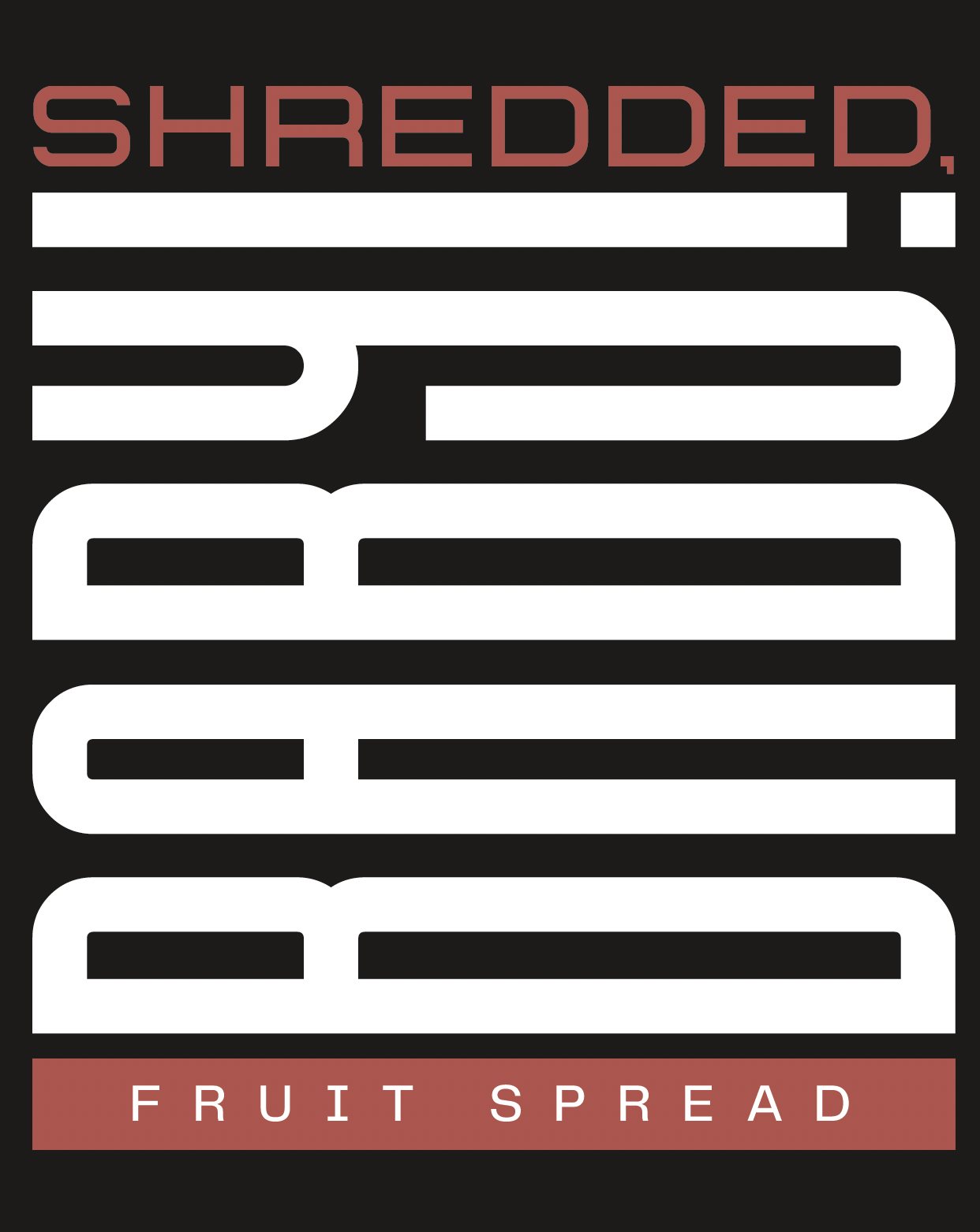 Shredded, Baby! Fruit Spread